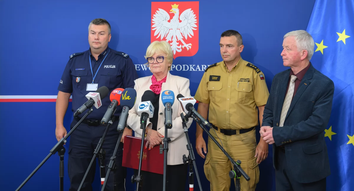 Podkarpacie ma być bezpieczne. Sytuacja meteorologiczna w regionie na bieżąco monitorowana