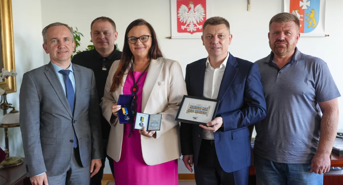 Mieszkańcy Podkarpacia i samorząd wyróżnieni za pomoc udzieloną Ukrainie