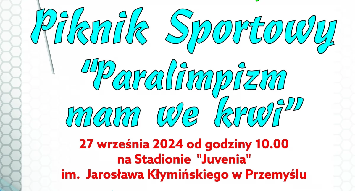 Paralimpizm jest we krwi!