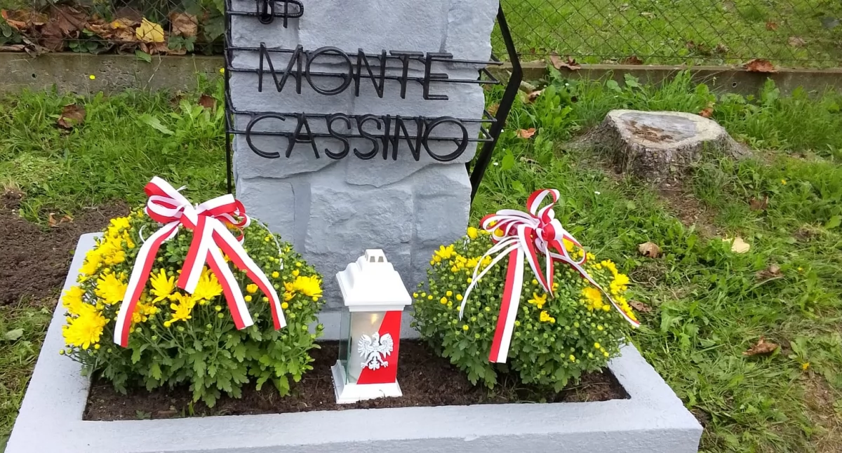 Pamiętają o bohaterach Monte Cassino