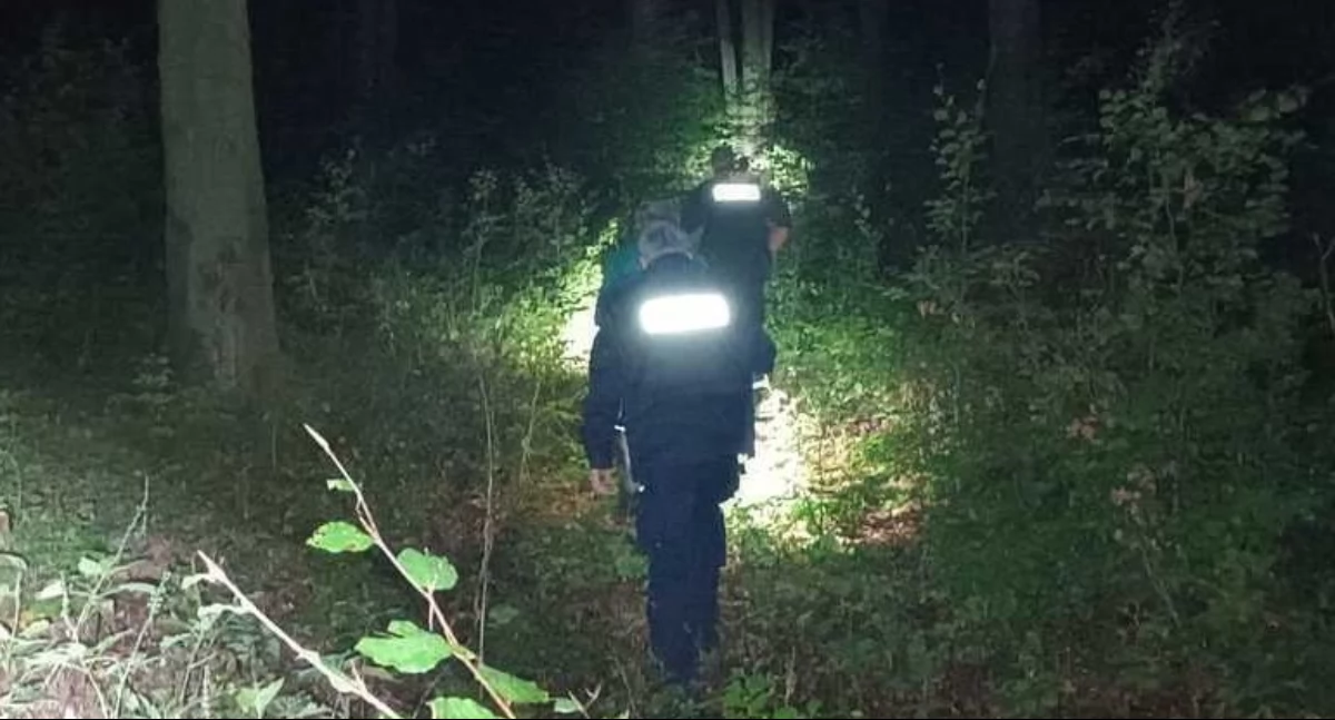 68-letni mieszkaniec Przemyśla zagubił się w lesie. Finał na szczęście okazał się szczęśliwy [ZDJĘCIA]