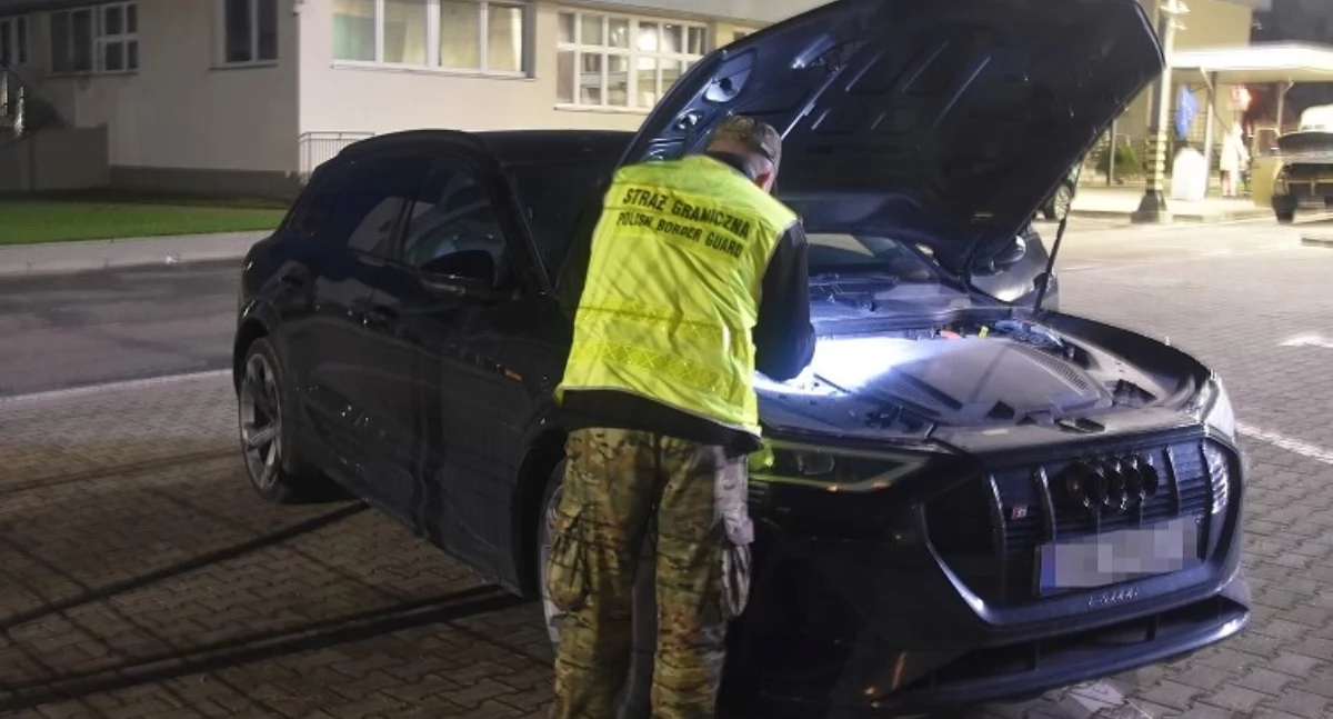 W Medyce odzyskali audi, które tydzień wcześniej zostało skradzione w Norwegii [ZDJĘCIA]