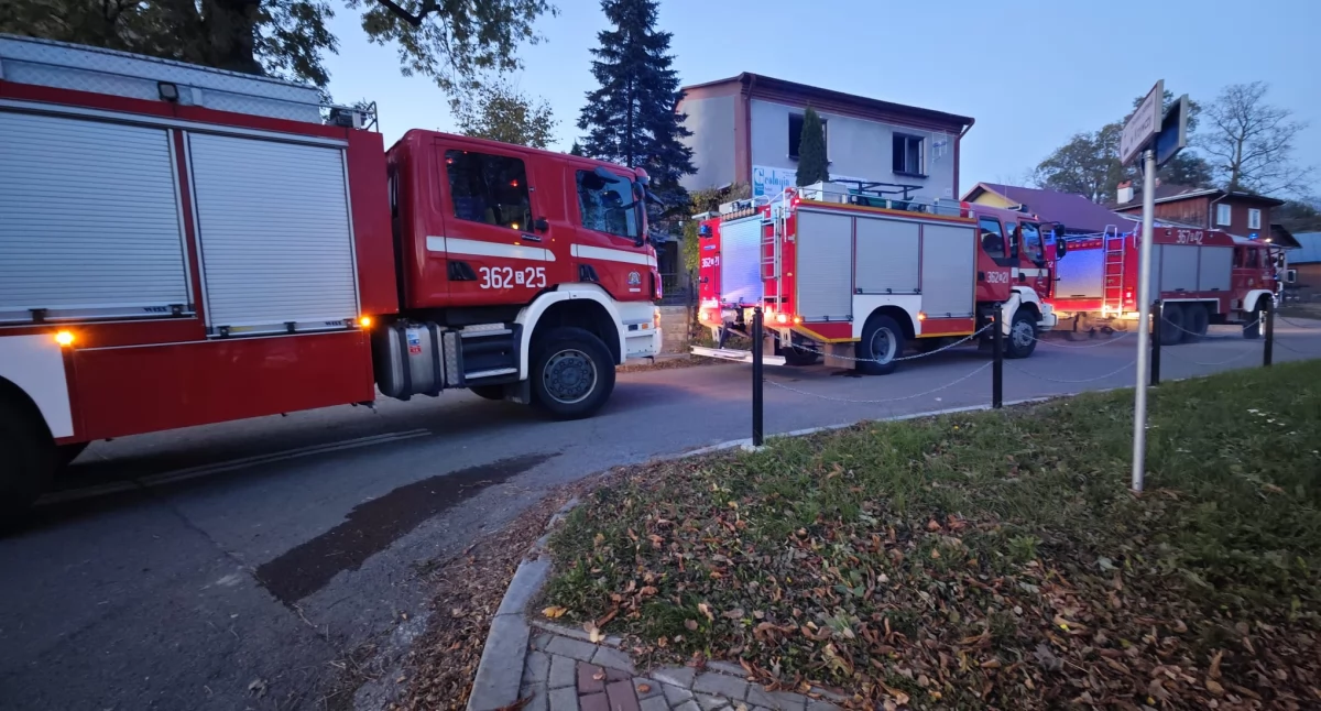 Tragedia w Krzywczy. W pożarze zginął 70-letni mężczyzna