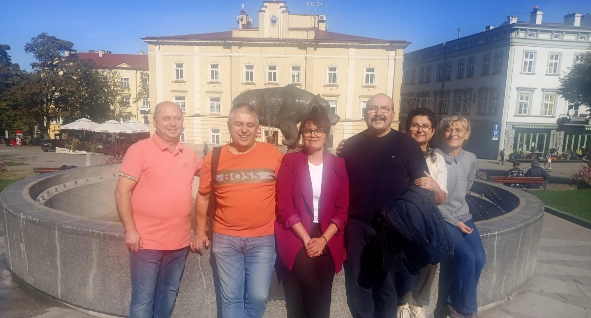 Rumuńscy naukowcy wojskowi nad Sanem