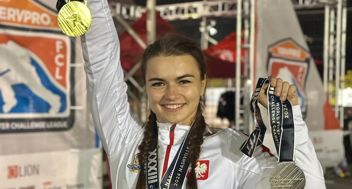 Wielki sukces młodszej aspirant Justyny Cichockiej [ZDJĘCIA]