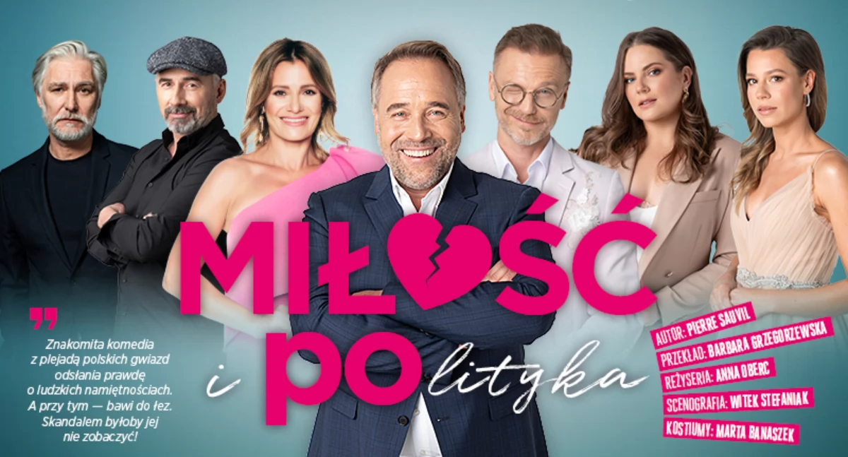 „Miłość i polityka”. Mamy bilety dla naszych Czytelników!