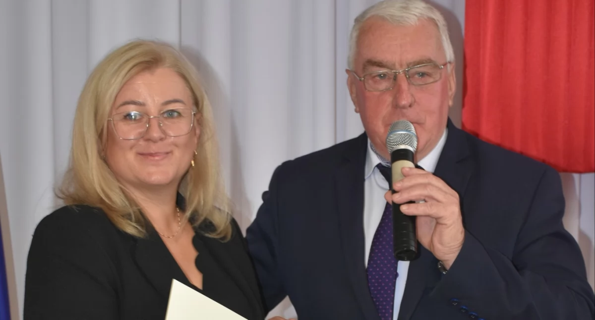 Bronisław Beńko ze Złotym Krzyżem Zasługi