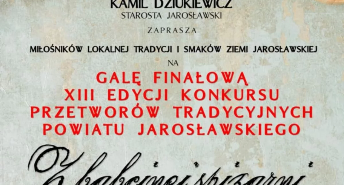 „Z babcinej spiżarni” po raz 13.