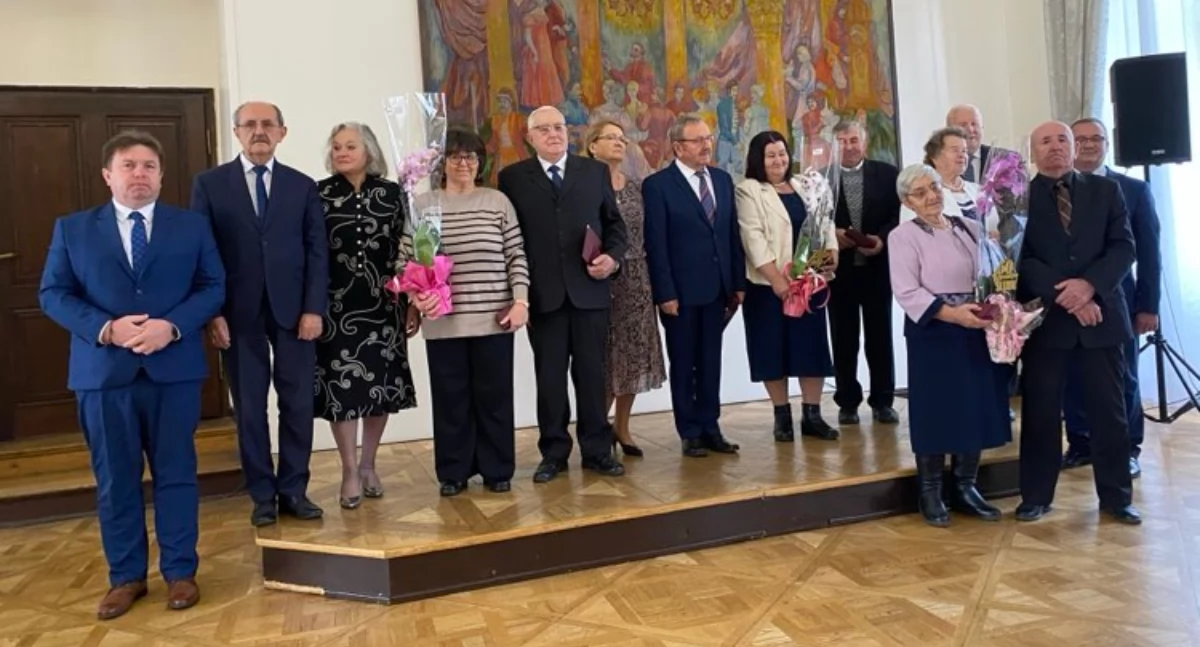 Złote gody w gminie Krasiczyn [ZDJĘCIA]