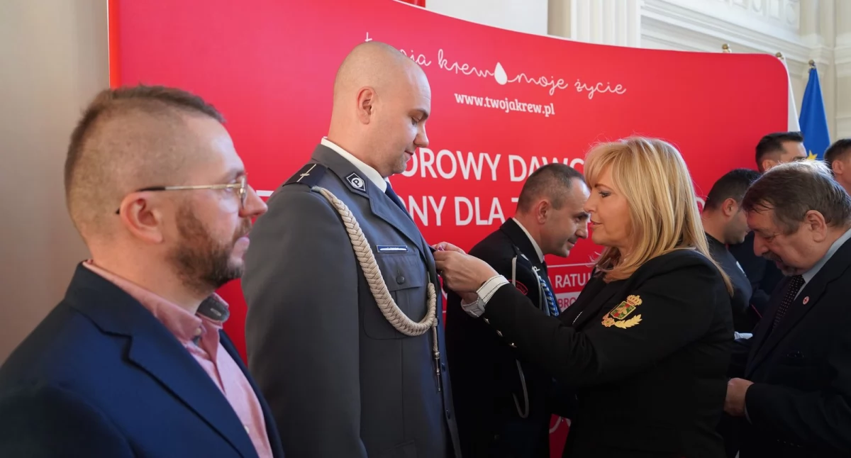 Policjant z Przeworska oddał 22 litry krwi