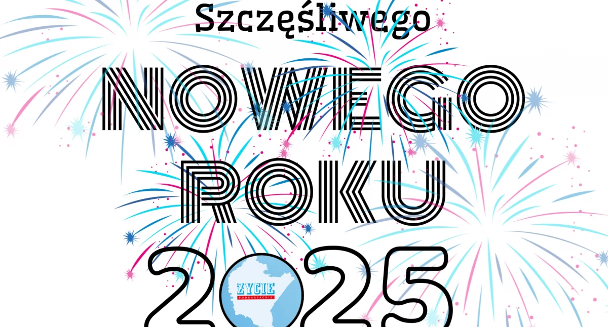 Drodzy Czytelnicy – życzymy Wam szczęśliwego nowego roku 2025!