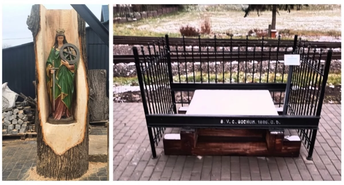 Gdzie się podziała patronka kolejarzy?