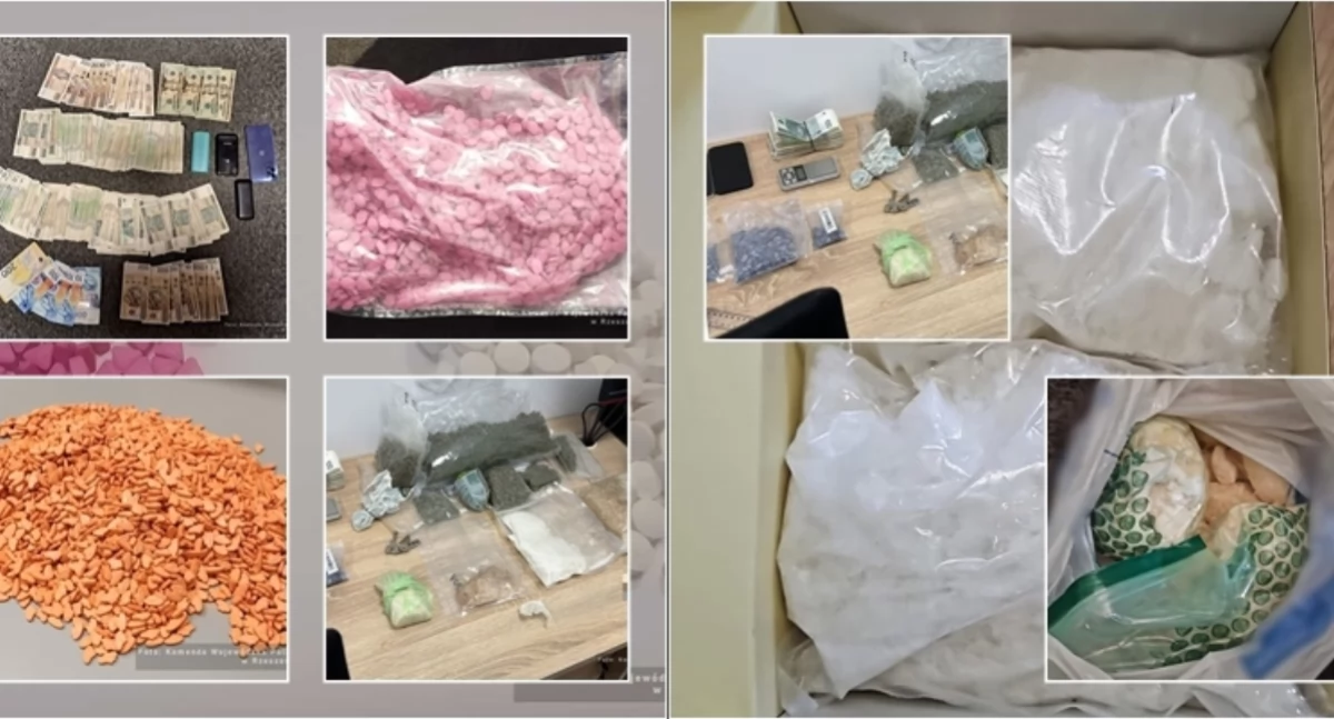 Zabezpieczyli blisko 800 kg narkotyków, odzyskali mienie warte prawie 5 mln zł. Podkarpacka Policja podsumowała ubiegły rok [ZDJĘCIA]