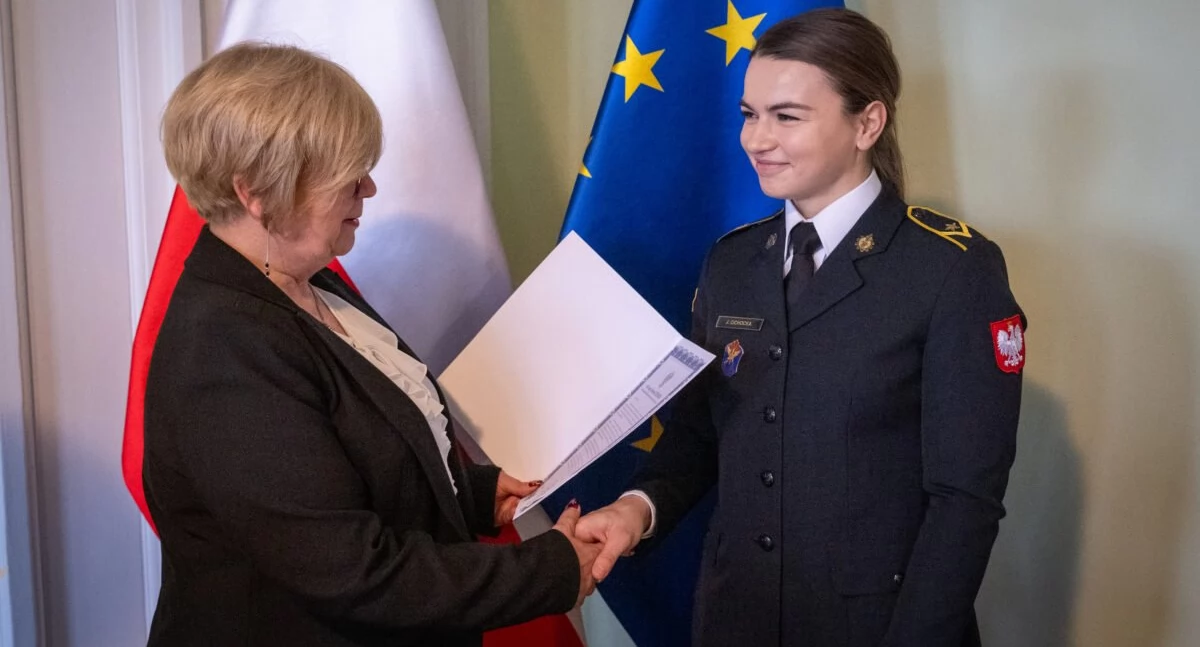 Strażacka medalistka mistrzostw świata z Przemyśla nagrodzona [ZDJĘCIA]