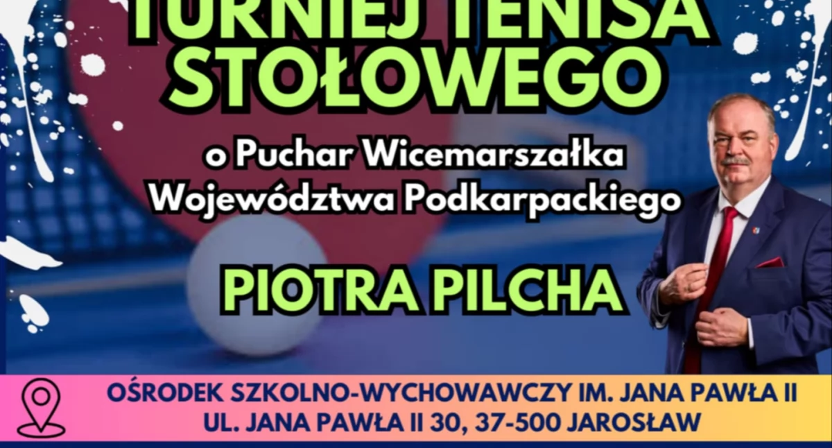 AKTS „Amator” Jarosław organizuje kolejny turniej tenisa stołowego. Zapraszamy!
