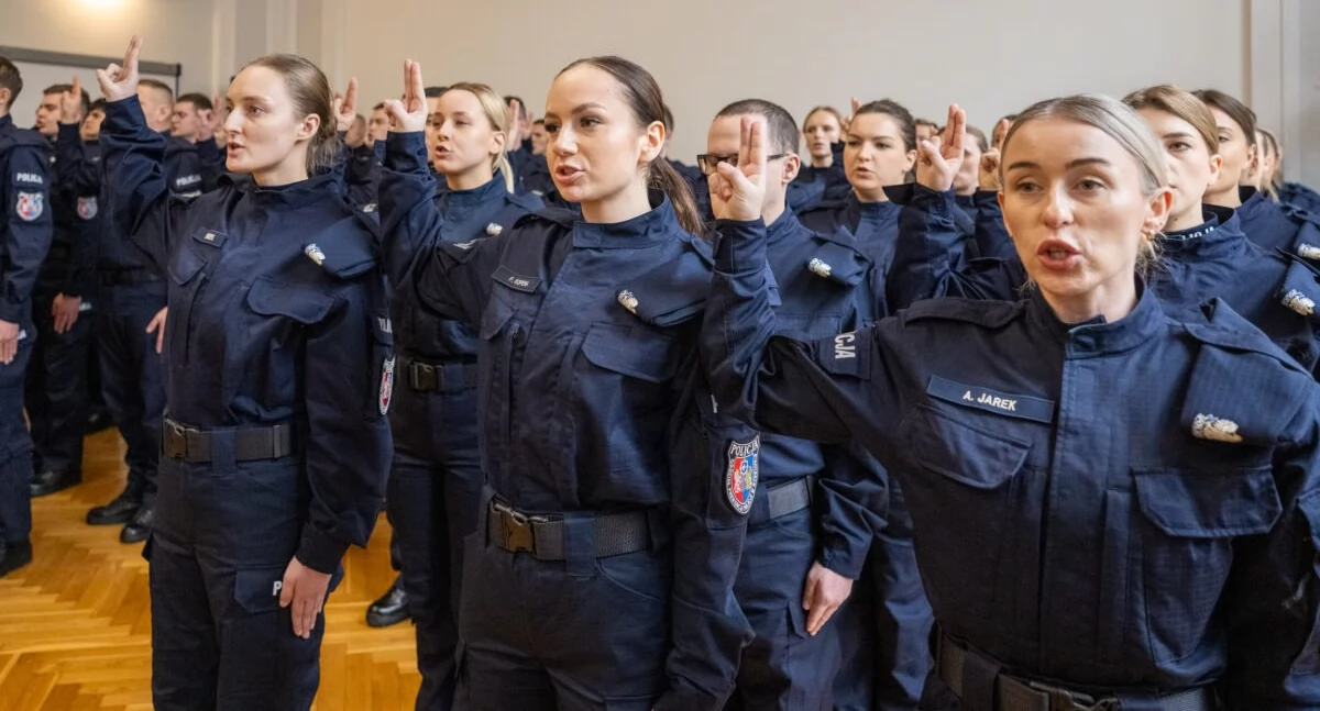 Zainteresowanie służbą w policji rośnie. Na Podkarpaciu z roku na rok więcej podań