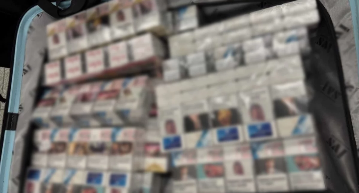 Przemycała ponad 3 tys. sztuk papierosów