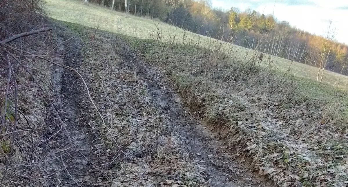Gminna droga w Piątkowej nieprzejezdna. Sytuacja bez wyjścia? [ZDJĘCIA]