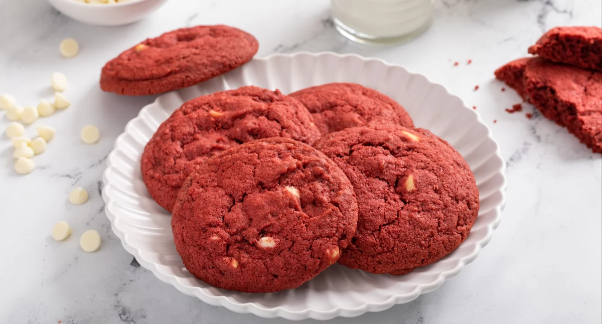 Ciasteczka Red Velvet 