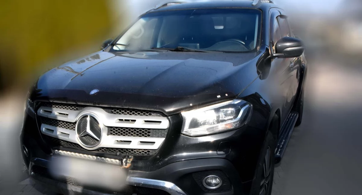 Mercedes utracony w Szwecji odnalazł się w Torkach