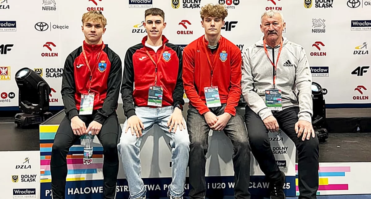 Patryk ze srebrem, Bartek z brązem Halowych Mistrzostw Polski Juniorów!