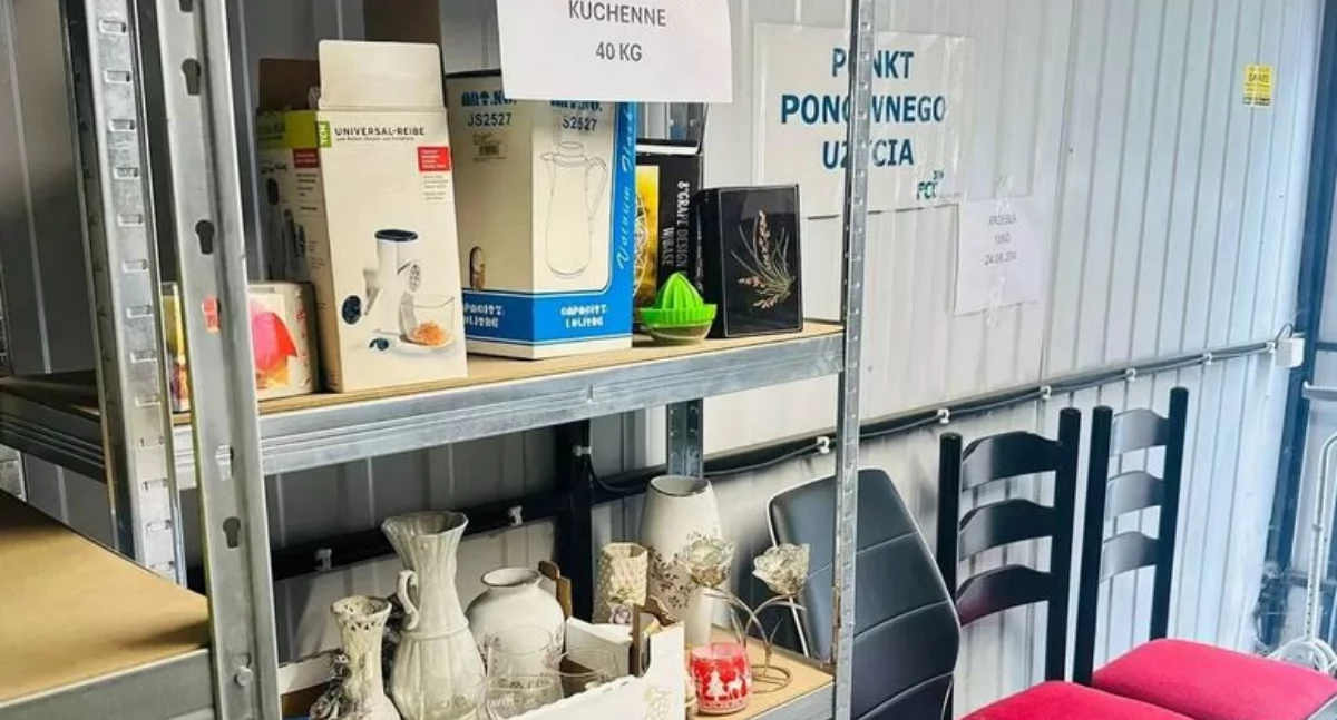 Punkt Ponownego Użycia w mieście. Tu rzeczy dostaną „drugie życie”
