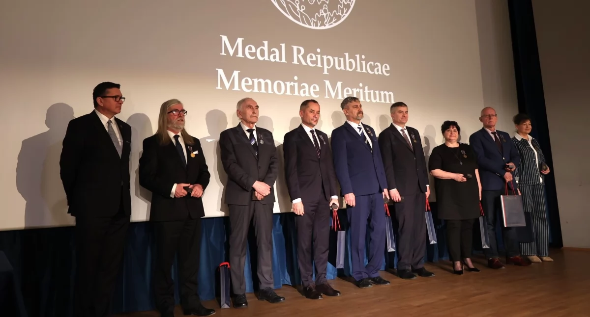 Dorota Wiech-Iwaneczko i Wiesław Kapel uhonorowani Medalami Reipublicae Memoriae Meritum