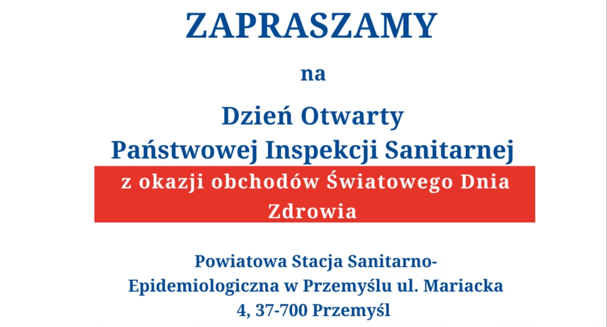 Światowy Dzień Zdrowia w Państwowej Inspekcji Sanitarnej