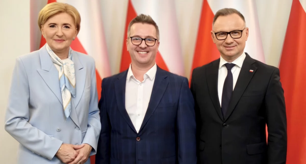 Tomasz Bandrowicz wyróżniony w Pałacu Prezydenckim
