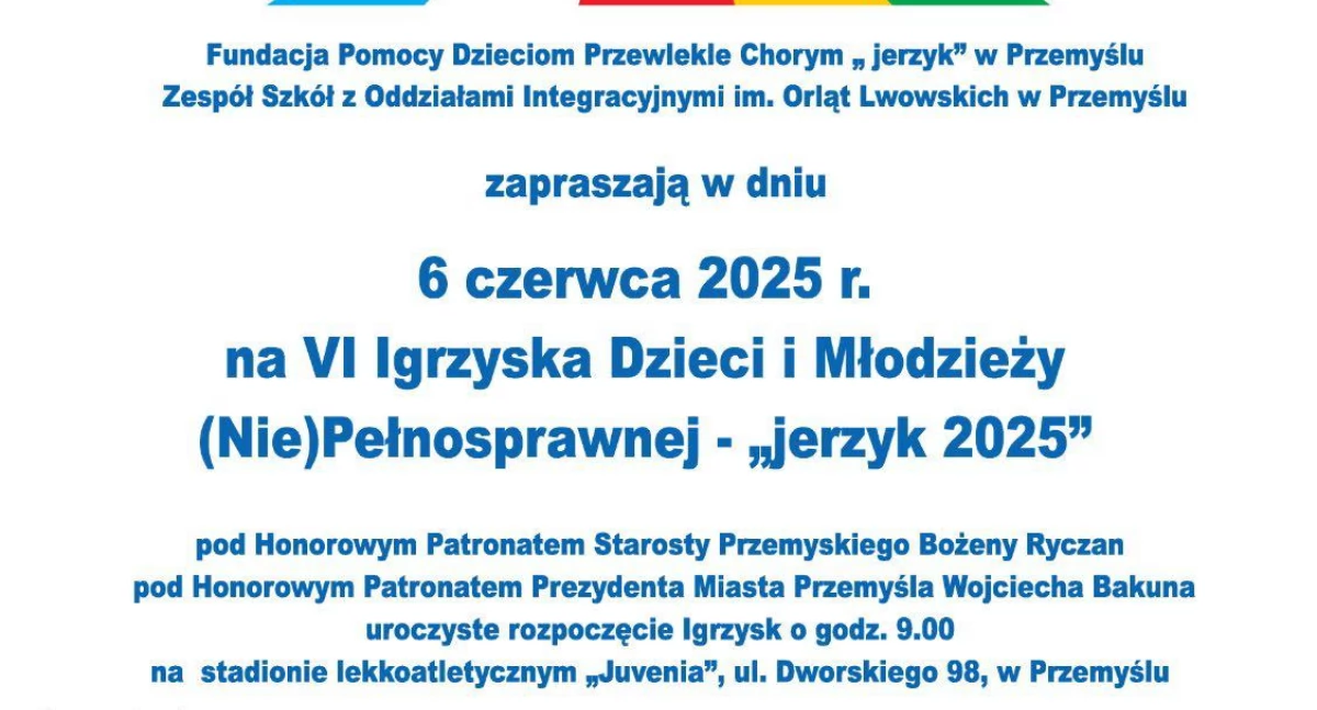 VI Igrzyska Dzieci i Młodzieży (Nie)Pełnosprawnej