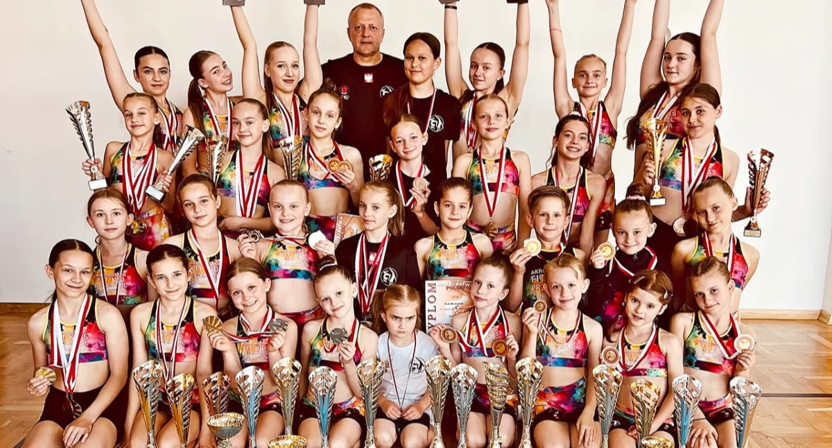 Akrobatyka Fit Kid Przemyśl rozbiła bank w Lublińcu [ZDJĘCIA]