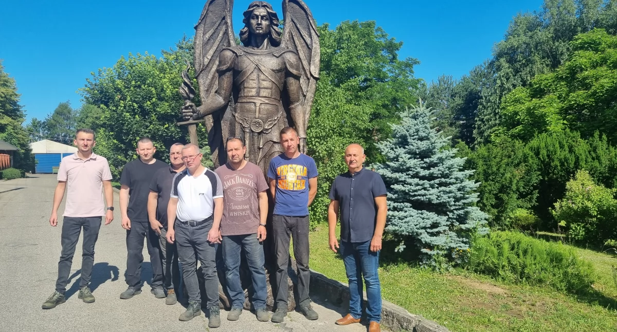 Największy w Polsce Archanioł Michał będzie strzegł Bieszczadów [ZDJĘCIA]