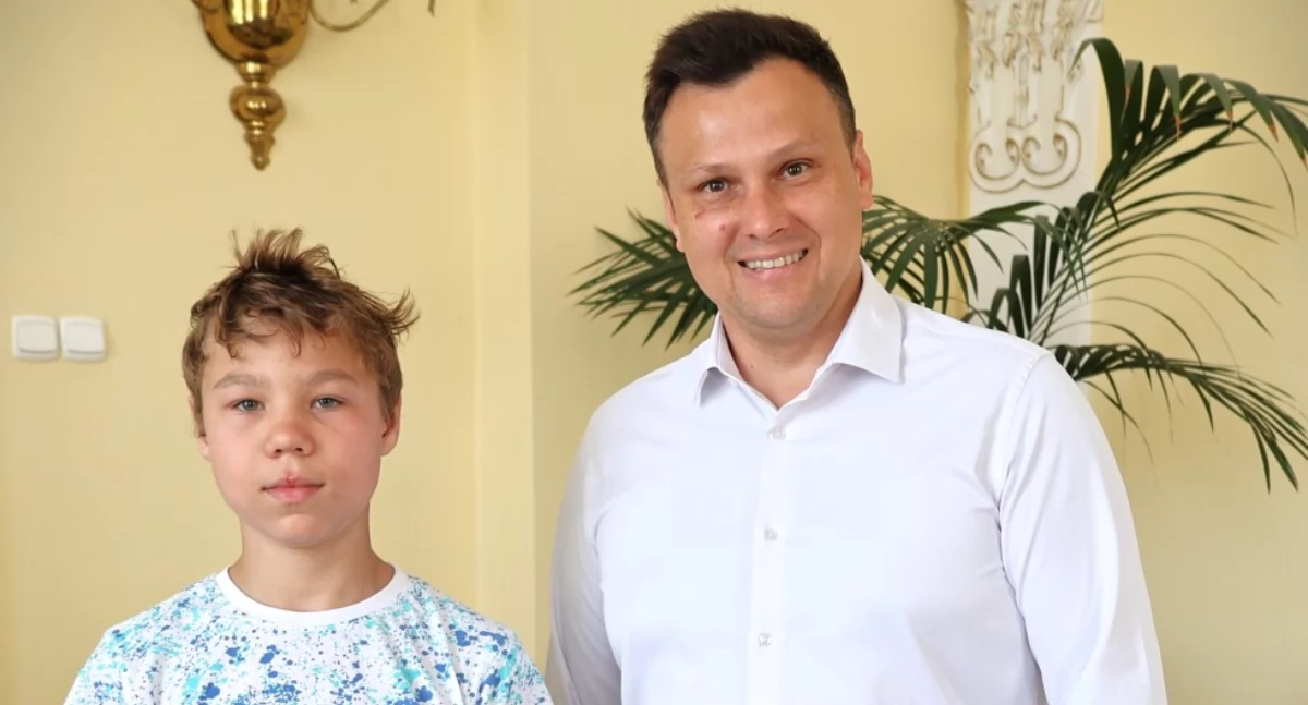 Wzorowa postawa 13-letniego Dawida godna pochwały