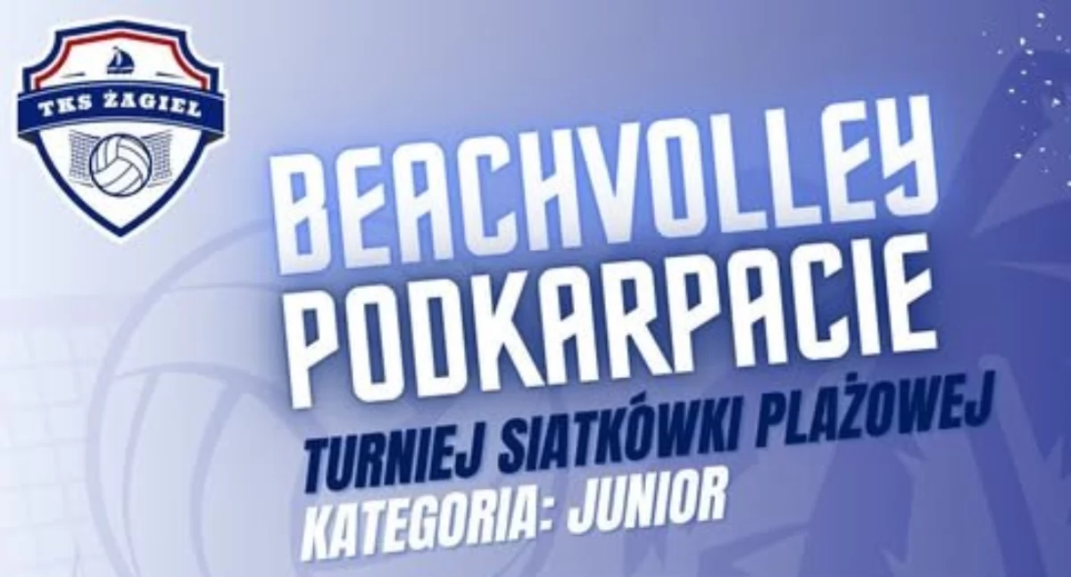 Turniej siatkówki plażowej w kategorii junior