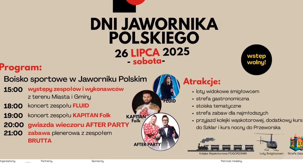 Dni Jawornika Polskiego [PROGRAM]