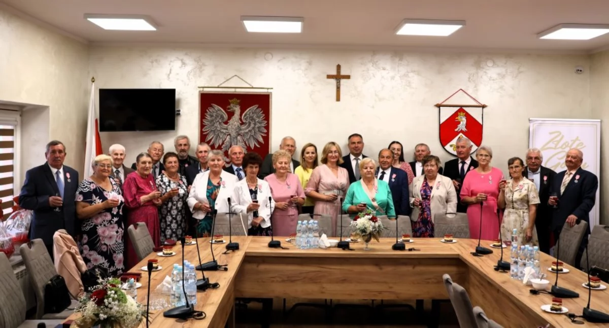 Złoci małżonkowie z gminy Radymno