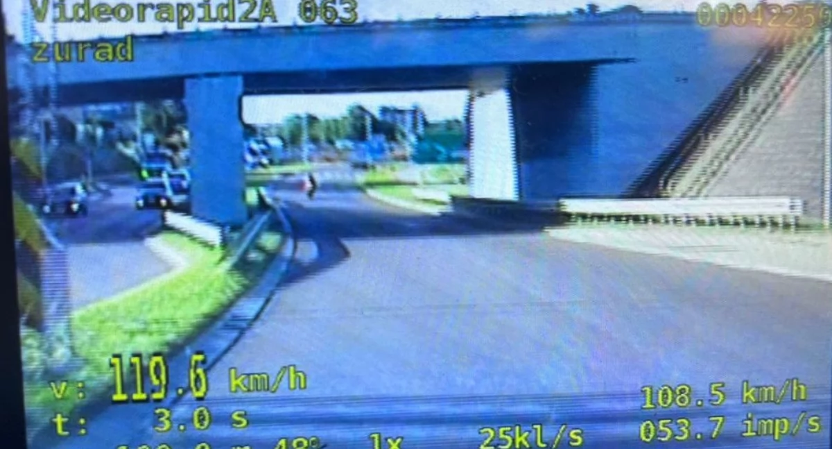 Jechał Wincentego Pola z prędkością 119 km/h