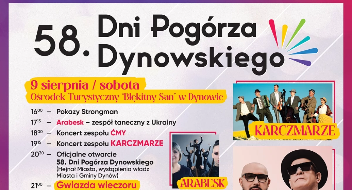 58. Dni Pogórza Dynowskiego [PROGRAM]