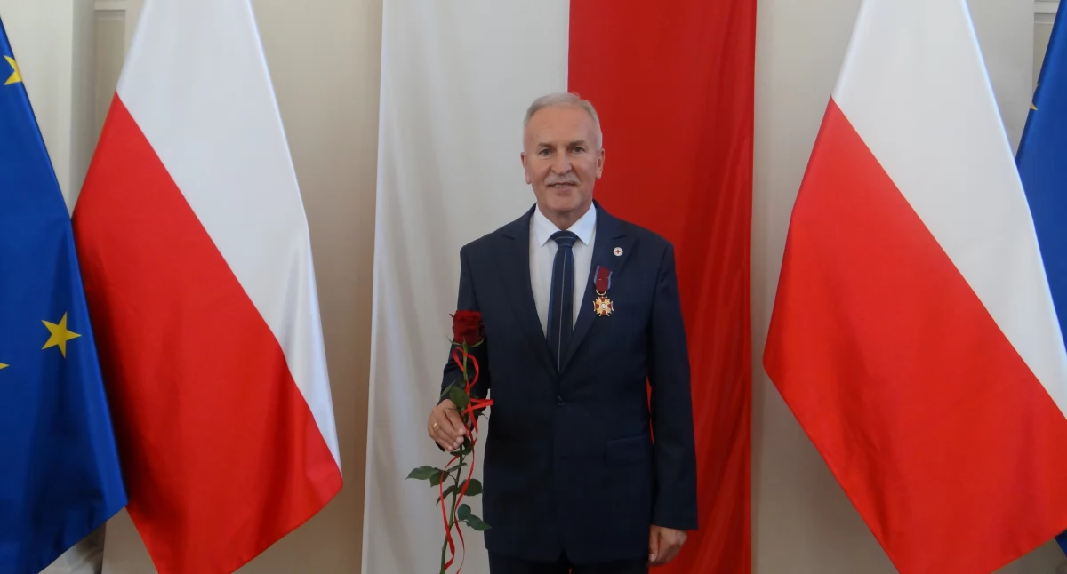 Niezwykły człowiek z niezwykłym wyróżnieniem