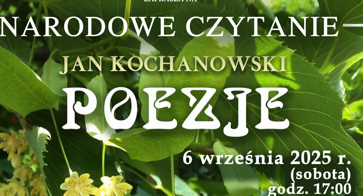 Narodowe Czytanie 2025 już w tę sobotę!
