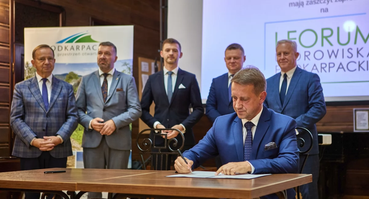 Podkarpackie uzdrowiska stawiają na ścisłą współpracę