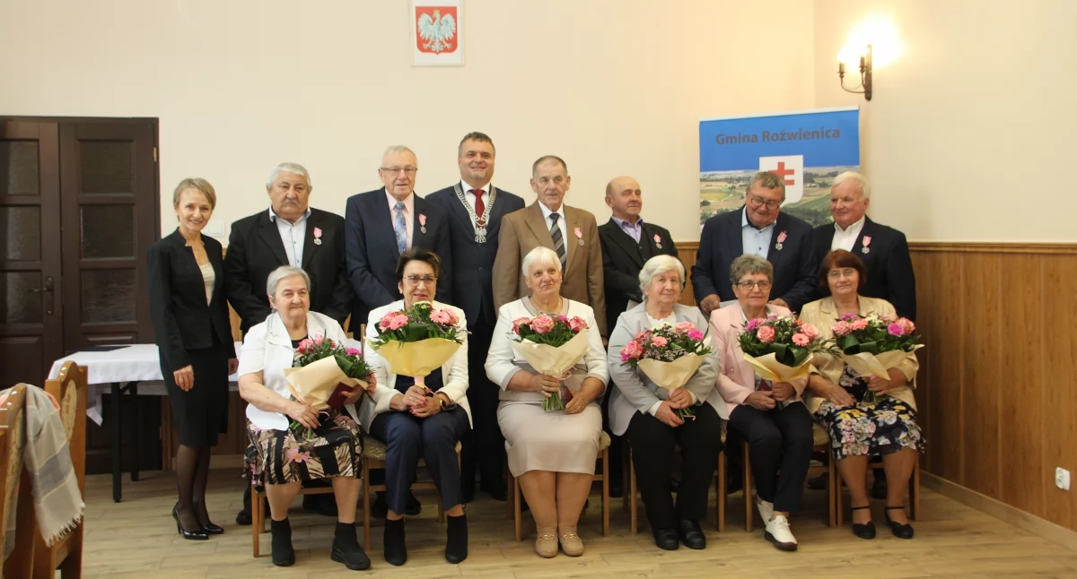 Złote gody w gminie Roźwienica