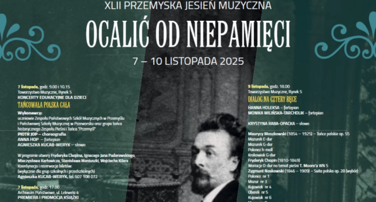 Przed nami 42. Przemyska Jesień Muzyczna. Mamy 10 biletów wstępu na wydarzenie!