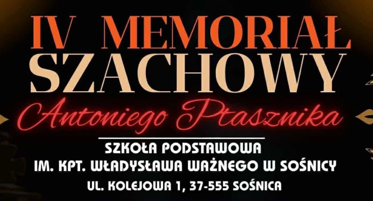 Memoriał szachowy w Sośnicy