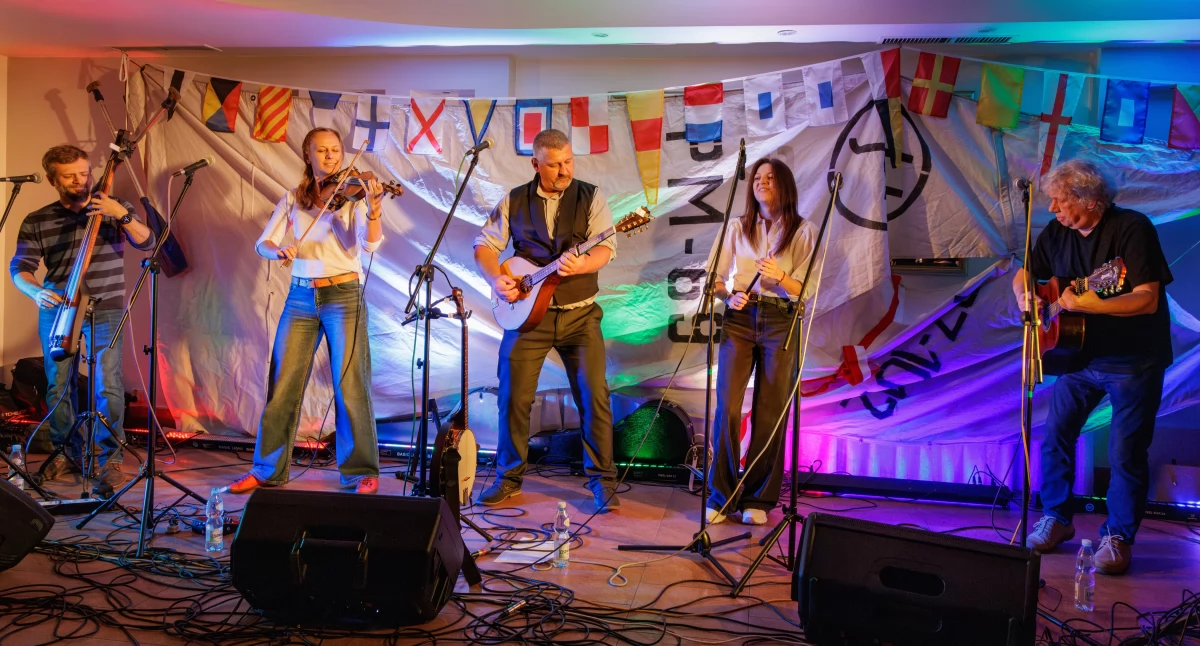 Koncert szantowy na zakończenie trzyletniego projektu „Spotkania Żeglarzy Międzymorza”