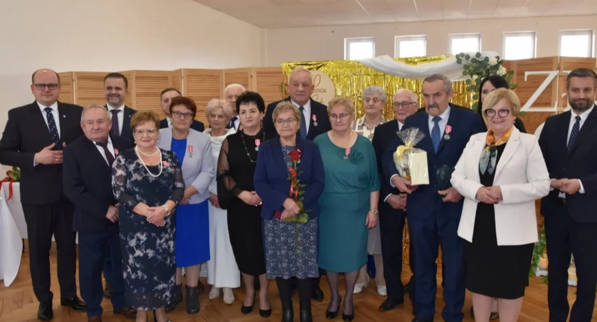 Złoci małżonkowie odznaczeni [ZDJĘCIA]