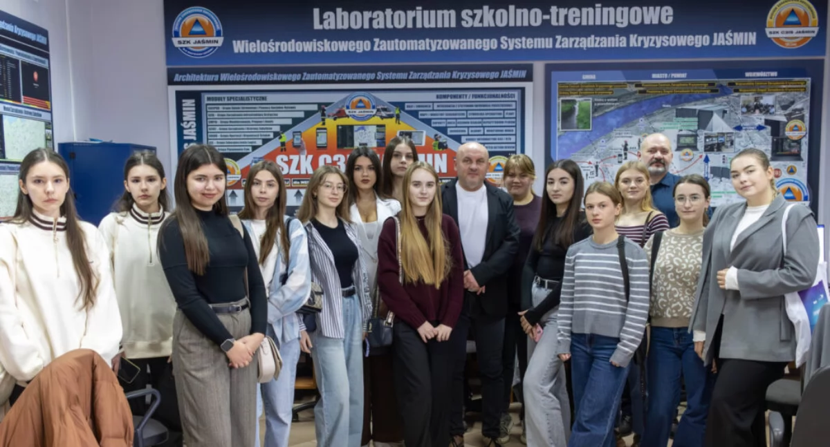 Odwiedzili nas studenci z Ukrainy