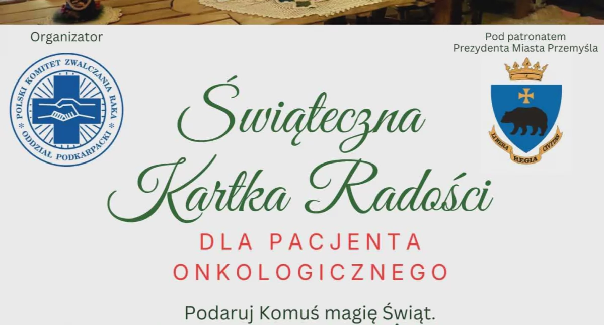 Świąteczna kartka dla pacjentów onkologicznych. Akcja trwa jeszcze tylko kilka dni!