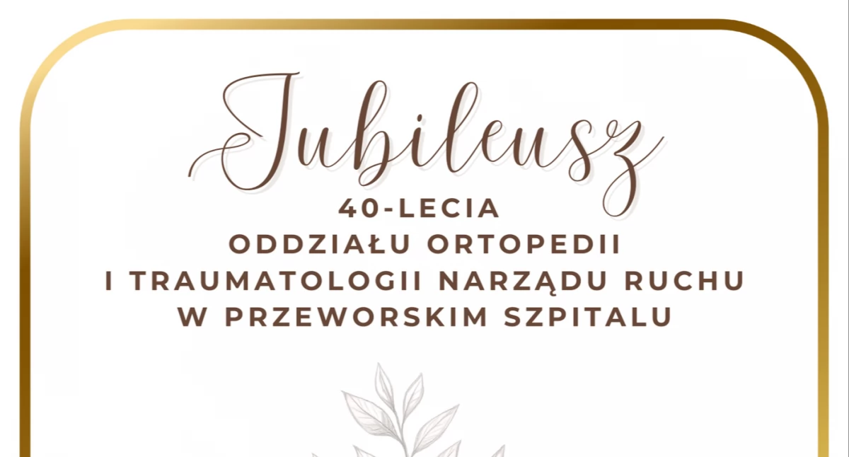 Ważny jubileusz w przeworskim szpitalu