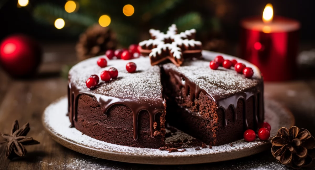 Mississippi mud cake – intensywnie czekoladowe ciasto na święta